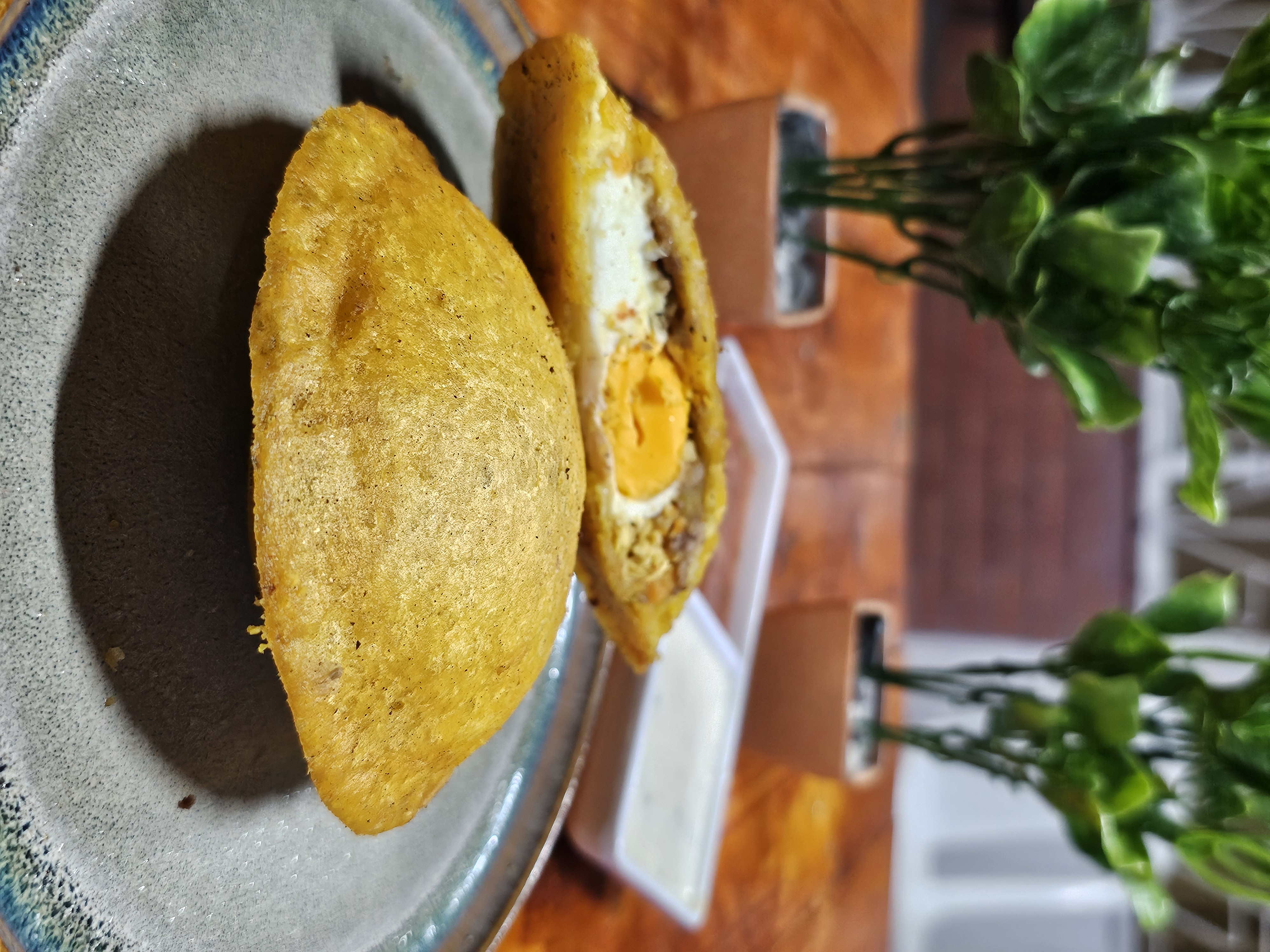 Arepa con Pollo